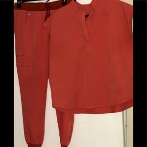 Women’s FIGS scrub set size Medium Regular
